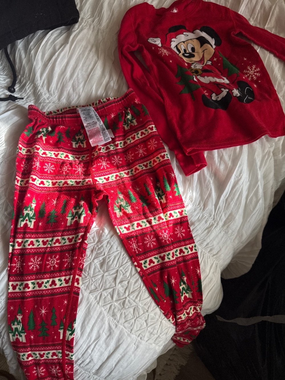 Disney kids pajamas set size 10 UNISEX